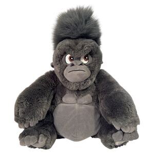 DISNEY TARZAN TERK Turk the Gorilla Stuffed Animal 12"‎ Plush Toy Gray Retired